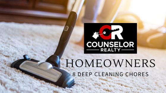 Deep Cleaning Tips - Counselor Realty